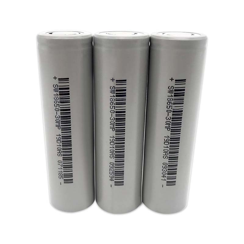 Sinowatt SW18650-30MP Grade A 3000mah 3C High Quality LI-ion Battery For Flashlight